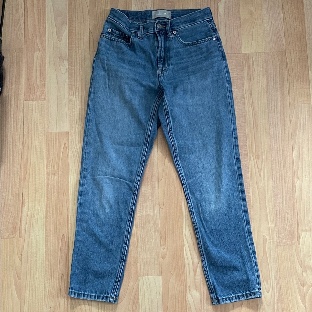 Everlane The Super-Soft Straight Leg Jean - size 23 regular